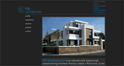 Desktop Screenshot of htparchitecture.co.uk